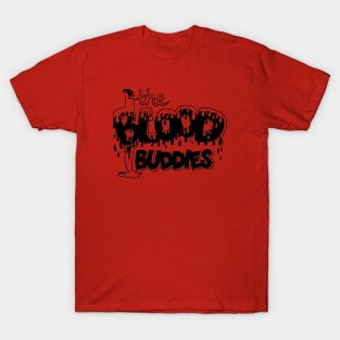 The Blood Buddies Logo - Black T-Shirt